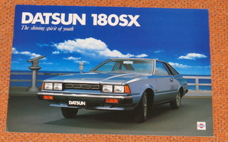1979 Datsun 180 SX Silvia esite - KUIN UUSI - 12 sivua