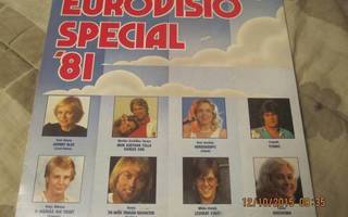 Eurovisio special '81 lp-levy