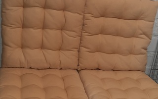 4x keltainen tyyny sohvatyyny istuintyyny