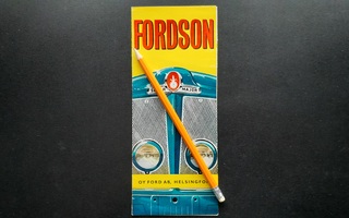 Fordson Super Major traktoin esite 60-luku
