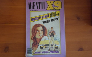 Agentti X9.No 8 / 1988.Nid.Modesty Blaise.