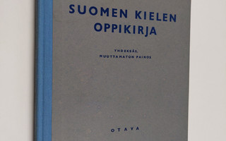 E. N. Setälä : Suomen kielen oppikirja