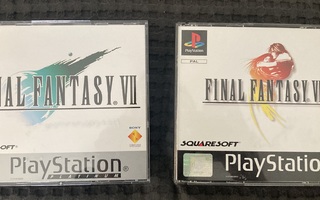 PS1: Final Fantasy 7 & Final Fantasy 8