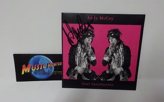 ANDY MCCOY - SOUL SATISFACTION UUSI CD EP + ANDYN NIMMARI