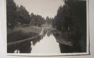 VANHA Valokuva Saimaan Kanava 1930-l  Alkup.Mallikappale