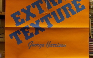 GEORGE HARRISON - EXTRA TEXTURE VG+ PROMOJULISTE