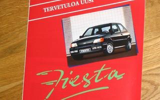 1989 Ford Fiesta esite - suomalainen - KUIN UUSI