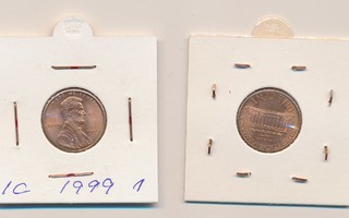 USA 1 cent 1999, 1