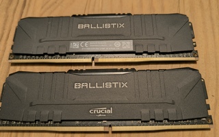 Crucial Ballistix 2kpl 8GB DDR4 2666MHz