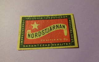 TT-etiketti Nordstjärnan, Tulitikku Oy