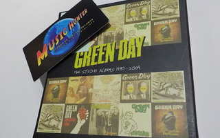 GREEN DAY - THE STUDIO ALBUMS 1990-2009 UUSI 8CD BOKSI