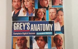 (SL) UUSI! 6 DVD) Greyn Anatomia - 8 Kausi
