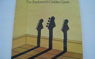 The Shadows 20 Golden Greats   LP vinyyli
