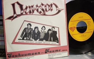 7" SINGLE : DAWSON : SAUHUUMAAN ( SIS POSTIKULU)