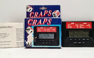 Pocket Craps LCD noppapeli