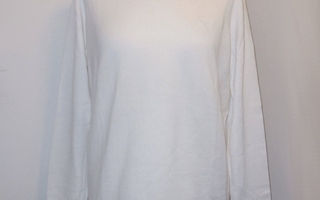 L (40) - Gant valkoinen pitkähihainen paita * UUSI