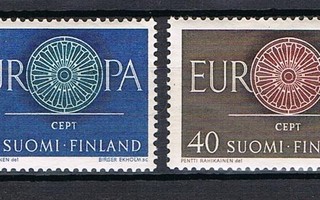 Suomi 1960 - Europa CEPT  ++