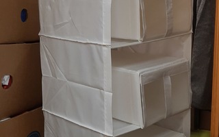 Ikea Wilj valkoinen säilytys ja laatikoita