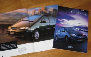 1998 Ford Galaxy esite - KUIN UUSI - 38 sivua - suom