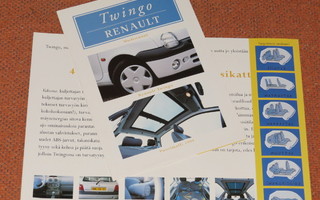 1999 Renault Twingo esite - KUIN UUSI - suom