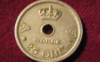 25 öre 1927 Norja-Norway