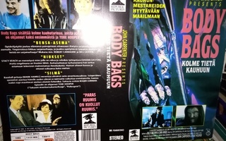 VHS kansipaperi BODY BAGS