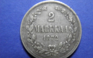 Suomi 2 mk  vuosi 1872