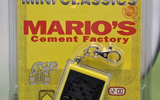 Marios Cement Factory Mini Classics (NIB) NINTEN