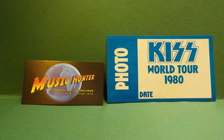 KISS - WORLD TOUR 1980, PHOTO BACKSTAGE PASS