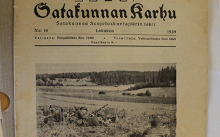 Satakunnan Karhu suojeluskuntalehti 10 - 1939