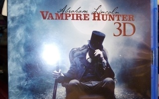 Blu-ray 3D + BLU-RAY + DVD Abraham Lincoln VAMPIRE HUNTER 3D