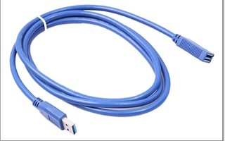 USB A 3.0 - USB A jatkokaapeli / 1,0 m