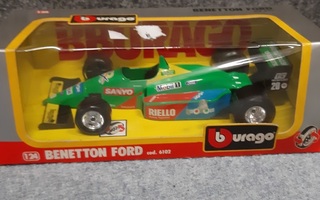 Burago Benetton formula 1 Ford Nelson Piquet