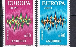 Andorra 1972 - Europa CEPT  ++