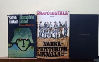 Paavo Rintala: kirjat , kirjavalikoima