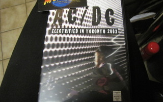 AC DC - ELECTRIFIED IN TORONTO 2003 - UUSI DVD +
