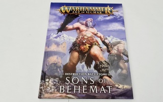 Warhammer AoS - Destruction Battletome: Sons of Behemat 2020