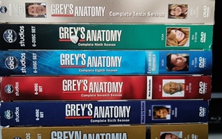 Greyn anatomia tv-sarja kausia 3-13