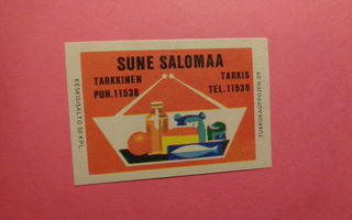TT-etiketti Sune Salomaa, Tarkkinen - Tarkis