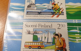 Suomen Postimerkit 1987  kansiossa