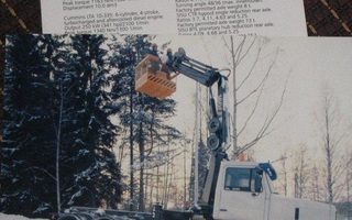 1994 Sisu SL 210 4x4+2 esite - KUIN UUSI - kuorma-auto truck