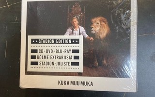 Cheek - Kuka muu muka (stadion edition) CD+DVD+Blu-ray UUSI