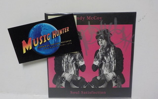 ANDY MCCOY - SOUL SATISFACTION UUSI CDS + signature