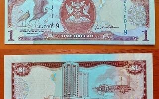 Trinidad and Tobago one dollar seteli