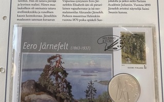 10€ Hopearaha Eero Järnefelt