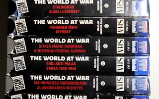 Maailma sodassa / VHS / Osat 1-13 / 1980