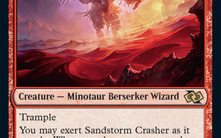 MTG - Sandstorm Crasher - J25 - R 18