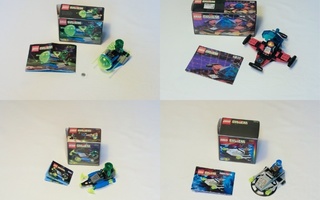 Lego Space 6903, 6835, 6942 & 6800 Insectoids, Spyrius & UFO
