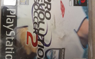 PS1 Pro Evolution Soccer 2 SLES03946 Black label CIB PAL