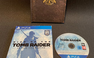 Rise of The Tomb Raider 20 Year Celebration - Artbook PS4